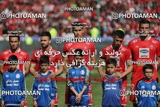 1395680, Tehran, , لیگ برتر فوتبال ایران، Persian Gulf Cup، Week 23، Second Leg، Persepolis 1 v 0 Esteghlal on 2019/03/30 at Azadi Stadium