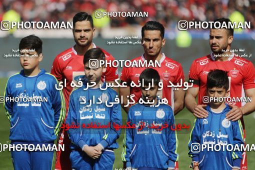 1395596, Tehran, , لیگ برتر فوتبال ایران، Persian Gulf Cup، Week 23، Second Leg، Persepolis 1 v 0 Esteghlal on 2019/03/30 at Azadi Stadium