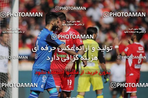 1395622, Tehran, , لیگ برتر فوتبال ایران، Persian Gulf Cup، Week 23، Second Leg، Persepolis 1 v 0 Esteghlal on 2019/03/30 at Azadi Stadium
