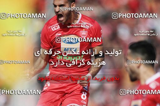 1395778, Tehran, , لیگ برتر فوتبال ایران، Persian Gulf Cup، Week 23، Second Leg، Persepolis 1 v 0 Esteghlal on 2019/03/30 at Azadi Stadium