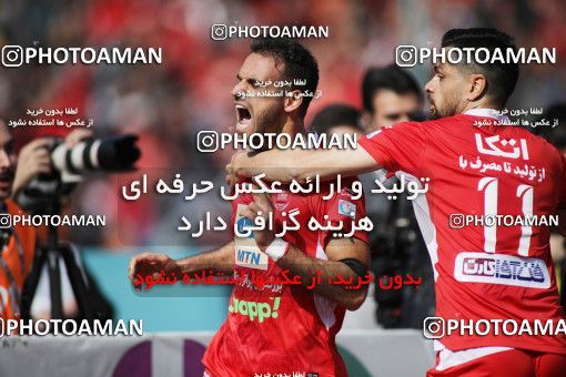 1395786, Tehran, , لیگ برتر فوتبال ایران، Persian Gulf Cup، Week 23، Second Leg، Persepolis 1 v 0 Esteghlal on 2019/03/30 at Azadi Stadium