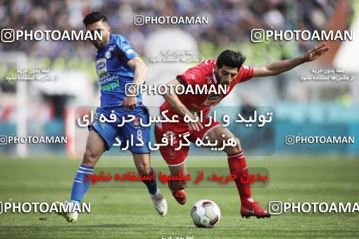 1395796, Tehran, , لیگ برتر فوتبال ایران، Persian Gulf Cup، Week 23، Second Leg، Persepolis 1 v 0 Esteghlal on 2019/03/30 at Azadi Stadium