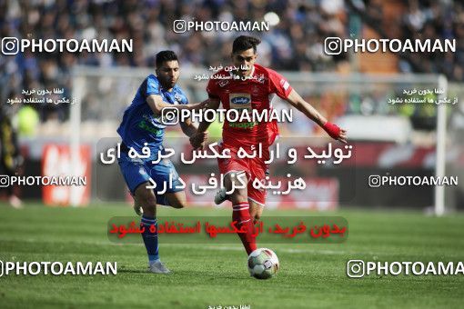 1395740, Tehran, , لیگ برتر فوتبال ایران، Persian Gulf Cup، Week 23، Second Leg، Persepolis 1 v 0 Esteghlal on 2019/03/30 at Azadi Stadium