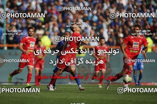 1395788, Tehran, , لیگ برتر فوتبال ایران، Persian Gulf Cup، Week 23، Second Leg، Persepolis 1 v 0 Esteghlal on 2019/03/30 at Azadi Stadium