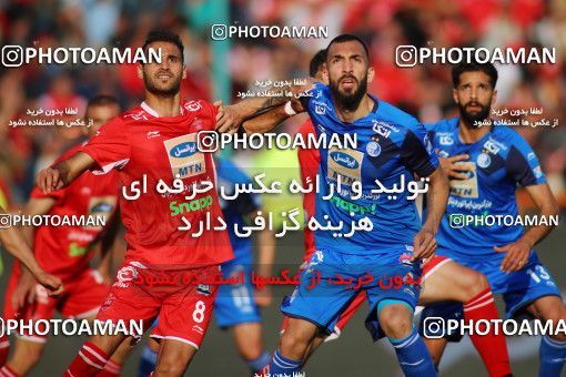 1395739, Tehran, , لیگ برتر فوتبال ایران، Persian Gulf Cup، Week 23، Second Leg، Persepolis 1 v 0 Esteghlal on 2019/03/30 at Azadi Stadium