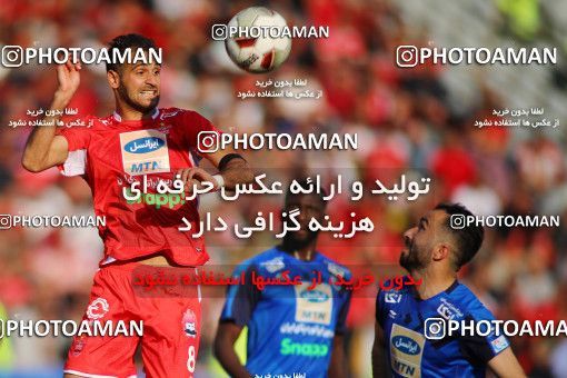 1395670, Tehran, , لیگ برتر فوتبال ایران، Persian Gulf Cup، Week 23، Second Leg، Persepolis 1 v 0 Esteghlal on 2019/03/30 at Azadi Stadium