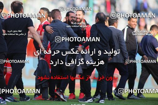 1395713, Tehran, , لیگ برتر فوتبال ایران، Persian Gulf Cup، Week 23، Second Leg، Persepolis 1 v 0 Esteghlal on 2019/03/30 at Azadi Stadium