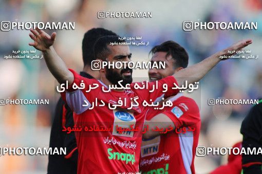 1395759, Tehran, , لیگ برتر فوتبال ایران، Persian Gulf Cup، Week 23، Second Leg، Persepolis 1 v 0 Esteghlal on 2019/03/30 at Azadi Stadium