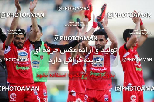 1395723, Tehran, , لیگ برتر فوتبال ایران، Persian Gulf Cup، Week 23، Second Leg، Persepolis 1 v 0 Esteghlal on 2019/03/30 at Azadi Stadium