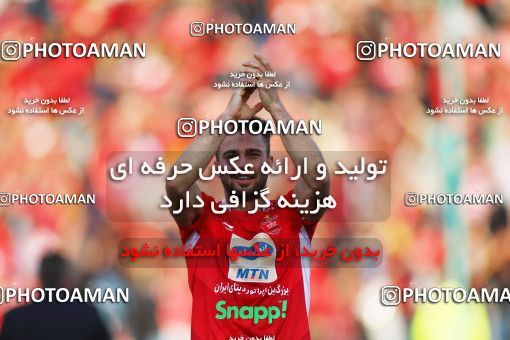1395598, Tehran, , لیگ برتر فوتبال ایران، Persian Gulf Cup، Week 23، Second Leg، Persepolis 1 v 0 Esteghlal on 2019/03/30 at Azadi Stadium