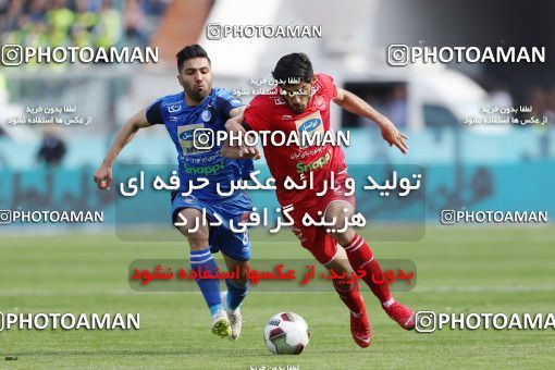 1397329, Tehran, , لیگ برتر فوتبال ایران، Persian Gulf Cup، Week 23، Second Leg، Persepolis 1 v 0 Esteghlal on 2019/03/30 at Azadi Stadium