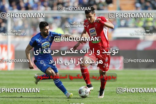 1397436, Tehran, , لیگ برتر فوتبال ایران، Persian Gulf Cup، Week 23، Second Leg، Persepolis 1 v 0 Esteghlal on 2019/03/30 at Azadi Stadium