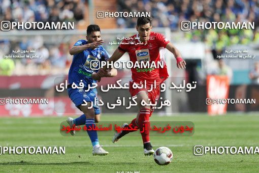 1397413, Tehran, , لیگ برتر فوتبال ایران، Persian Gulf Cup، Week 23، Second Leg، Persepolis 1 v 0 Esteghlal on 2019/03/30 at Azadi Stadium