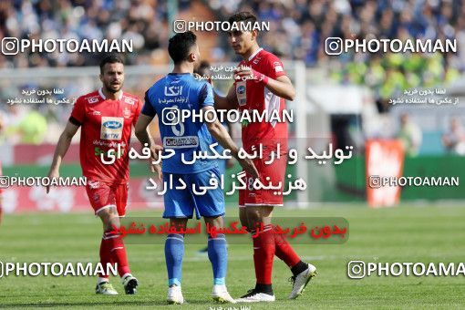 1397433, Tehran, , لیگ برتر فوتبال ایران، Persian Gulf Cup، Week 23، Second Leg، Persepolis 1 v 0 Esteghlal on 2019/03/30 at Azadi Stadium
