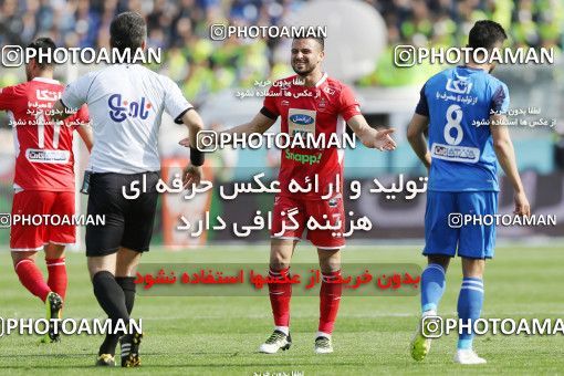 1397283, Tehran, , لیگ برتر فوتبال ایران، Persian Gulf Cup، Week 23، Second Leg، Persepolis 1 v 0 Esteghlal on 2019/03/30 at Azadi Stadium