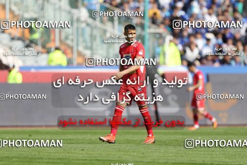 1397372, Tehran, , لیگ برتر فوتبال ایران، Persian Gulf Cup، Week 23، Second Leg، Persepolis 1 v 0 Esteghlal on 2019/03/30 at Azadi Stadium