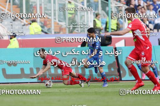 1397431, Tehran, , لیگ برتر فوتبال ایران، Persian Gulf Cup، Week 23، Second Leg، Persepolis 1 v 0 Esteghlal on 2019/03/30 at Azadi Stadium