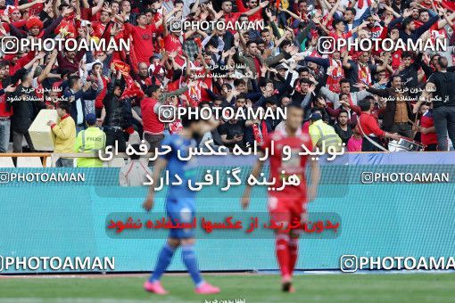 1397290, Tehran, , لیگ برتر فوتبال ایران، Persian Gulf Cup، Week 23، Second Leg، Persepolis 1 v 0 Esteghlal on 2019/03/30 at Azadi Stadium