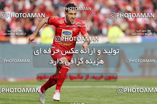1397357, Tehran, , لیگ برتر فوتبال ایران، Persian Gulf Cup، Week 23، Second Leg، Persepolis 1 v 0 Esteghlal on 2019/03/30 at Azadi Stadium