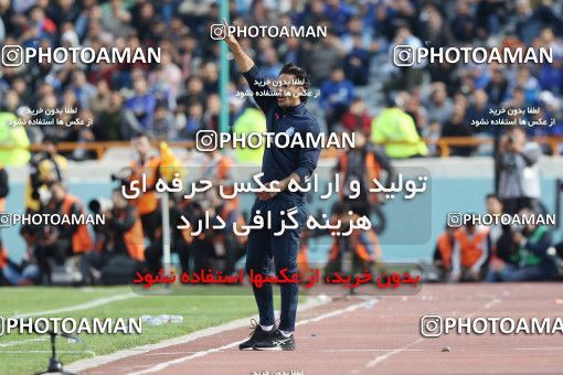 1397281, Tehran, , لیگ برتر فوتبال ایران، Persian Gulf Cup، Week 23، Second Leg، Persepolis 1 v 0 Esteghlal on 2019/03/30 at Azadi Stadium