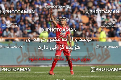 1397406, Tehran, , لیگ برتر فوتبال ایران، Persian Gulf Cup، Week 23، Second Leg، Persepolis 1 v 0 Esteghlal on 2019/03/30 at Azadi Stadium