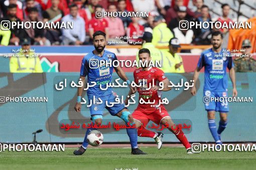 1397358, Tehran, , لیگ برتر فوتبال ایران، Persian Gulf Cup، Week 23، Second Leg، Persepolis 1 v 0 Esteghlal on 2019/03/30 at Azadi Stadium