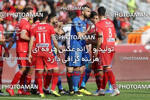 1397328, Tehran, , لیگ برتر فوتبال ایران، Persian Gulf Cup، Week 23، Second Leg، Persepolis 1 v 0 Esteghlal on 2019/03/30 at Azadi Stadium