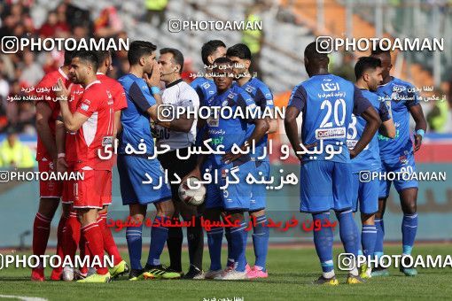 1397397, Tehran, , لیگ برتر فوتبال ایران، Persian Gulf Cup، Week 23، Second Leg، Persepolis 1 v 0 Esteghlal on 2019/03/30 at Azadi Stadium