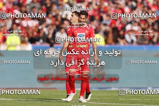 1397277, Tehran, , لیگ برتر فوتبال ایران، Persian Gulf Cup، Week 23، Second Leg، Persepolis 1 v 0 Esteghlal on 2019/03/30 at Azadi Stadium