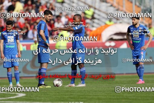 1397286, Tehran, , لیگ برتر فوتبال ایران، Persian Gulf Cup، Week 23، Second Leg، Persepolis 1 v 0 Esteghlal on 2019/03/30 at Azadi Stadium