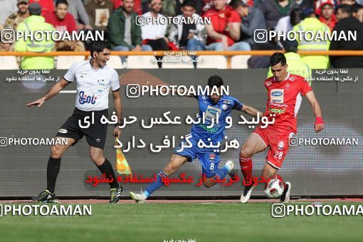 1397380, Tehran, , لیگ برتر فوتبال ایران، Persian Gulf Cup، Week 23، Second Leg، Persepolis 1 v 0 Esteghlal on 2019/03/30 at Azadi Stadium
