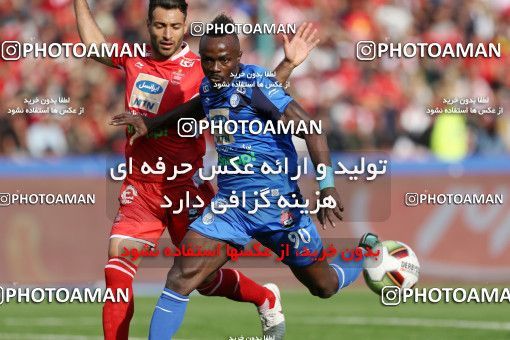 1397334, Tehran, , لیگ برتر فوتبال ایران، Persian Gulf Cup، Week 23، Second Leg، Persepolis 1 v 0 Esteghlal on 2019/03/30 at Azadi Stadium