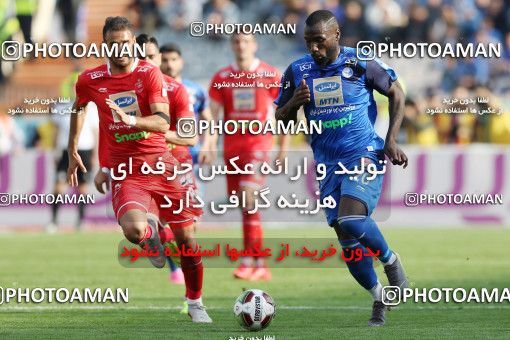 1397346, Tehran, , لیگ برتر فوتبال ایران، Persian Gulf Cup، Week 23، Second Leg، Persepolis 1 v 0 Esteghlal on 2019/03/30 at Azadi Stadium