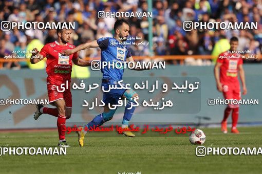 1397403, Tehran, , لیگ برتر فوتبال ایران، Persian Gulf Cup، Week 23، Second Leg، Persepolis 1 v 0 Esteghlal on 2019/03/30 at Azadi Stadium