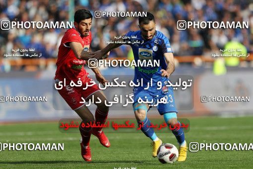 1397429, Tehran, , لیگ برتر فوتبال ایران، Persian Gulf Cup، Week 23، Second Leg، Persepolis 1 v 0 Esteghlal on 2019/03/30 at Azadi Stadium