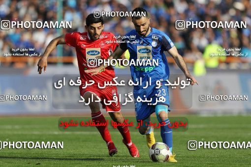 1397426, Tehran, , لیگ برتر فوتبال ایران، Persian Gulf Cup، Week 23، Second Leg، Persepolis 1 v 0 Esteghlal on 2019/03/30 at Azadi Stadium