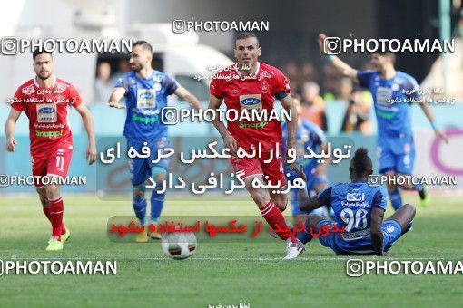 1397351, Tehran, , لیگ برتر فوتبال ایران، Persian Gulf Cup، Week 23، Second Leg، Persepolis 1 v 0 Esteghlal on 2019/03/30 at Azadi Stadium