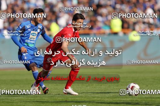 1397533, Tehran, , لیگ برتر فوتبال ایران، Persian Gulf Cup، Week 23، Second Leg، Persepolis 1 v 0 Esteghlal on 2019/03/30 at Azadi Stadium