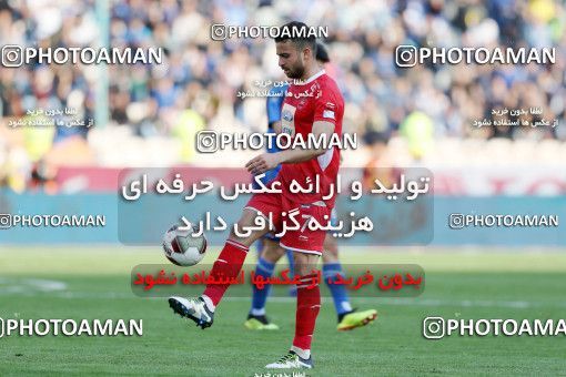 1397515, Tehran, , لیگ برتر فوتبال ایران، Persian Gulf Cup، Week 23، Second Leg، Persepolis 1 v 0 Esteghlal on 2019/03/30 at Azadi Stadium