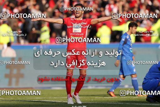 1397482, Tehran, , لیگ برتر فوتبال ایران، Persian Gulf Cup، Week 23، Second Leg، Persepolis 1 v 0 Esteghlal on 2019/03/30 at Azadi Stadium