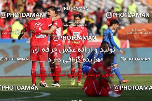 1397560, Tehran, , لیگ برتر فوتبال ایران، Persian Gulf Cup، Week 23، Second Leg، Persepolis 1 v 0 Esteghlal on 2019/03/30 at Azadi Stadium