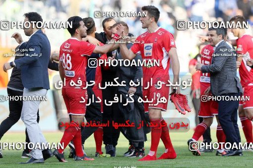 1397527, Tehran, , لیگ برتر فوتبال ایران، Persian Gulf Cup، Week 23، Second Leg، Persepolis 1 v 0 Esteghlal on 2019/03/30 at Azadi Stadium