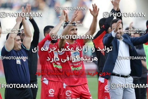1397554, Tehran, , لیگ برتر فوتبال ایران، Persian Gulf Cup، Week 23، Second Leg، Persepolis 1 v 0 Esteghlal on 2019/03/30 at Azadi Stadium