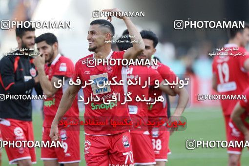 1397524, Tehran, , لیگ برتر فوتبال ایران، Persian Gulf Cup، Week 23، Second Leg، Persepolis 1 v 0 Esteghlal on 2019/03/30 at Azadi Stadium