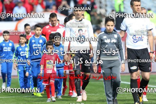1397543, Tehran, , لیگ برتر فوتبال ایران، Persian Gulf Cup، Week 23، Second Leg، Persepolis 1 v 0 Esteghlal on 2019/03/30 at Azadi Stadium