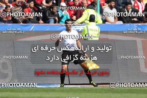 1397530, Tehran, , لیگ برتر فوتبال ایران، Persian Gulf Cup، Week 23، Second Leg، Persepolis 1 v 0 Esteghlal on 2019/03/30 at Azadi Stadium