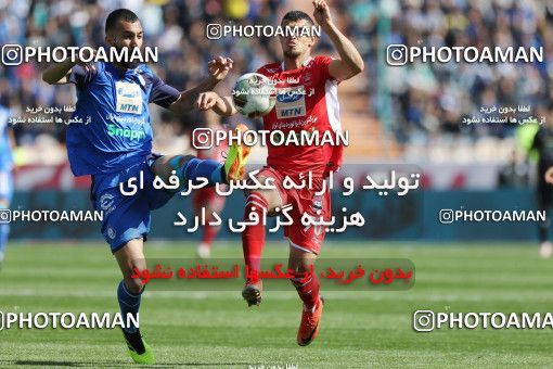 1397492, Tehran, , لیگ برتر فوتبال ایران، Persian Gulf Cup، Week 23، Second Leg، Persepolis 1 v 0 Esteghlal on 2019/03/30 at Azadi Stadium