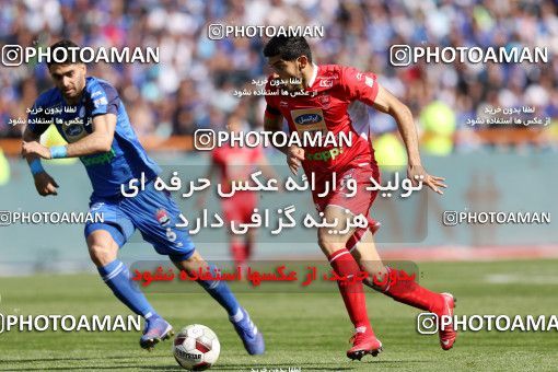 1397590, Tehran, , لیگ برتر فوتبال ایران، Persian Gulf Cup، Week 23، Second Leg، Persepolis 1 v 0 Esteghlal on 2019/03/30 at Azadi Stadium