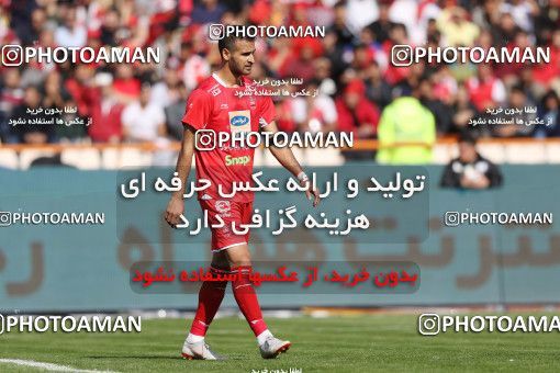 1397579, Tehran, , لیگ برتر فوتبال ایران، Persian Gulf Cup، Week 23، Second Leg، Persepolis 1 v 0 Esteghlal on 2019/03/30 at Azadi Stadium