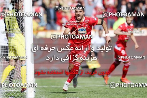 1397486, Tehran, , لیگ برتر فوتبال ایران، Persian Gulf Cup، Week 23، Second Leg، Persepolis 1 v 0 Esteghlal on 2019/03/30 at Azadi Stadium